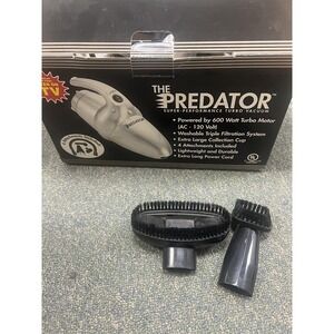 The Predator Super Performance Turbo Vacuum With Attachments Tested‎ Works Box
